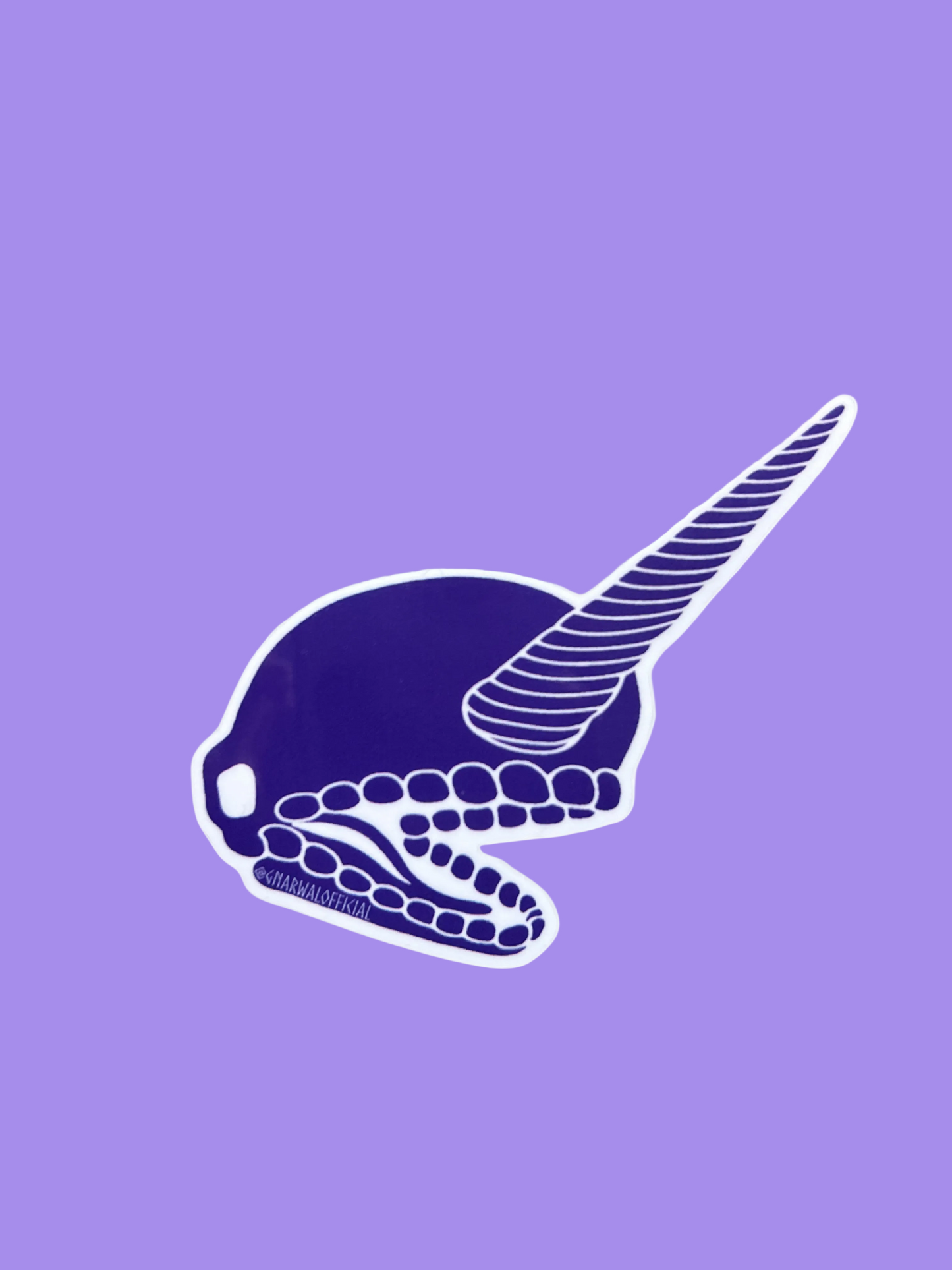 Gnarwal Skull (Purple)