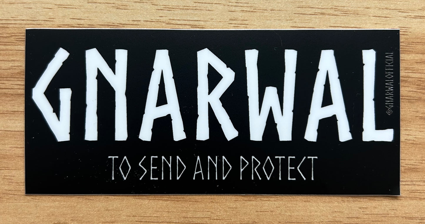 Gnarwal Sticker